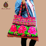 Bag - cotton cloth embroidered  handbags