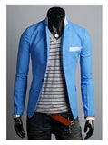 Single Button Leisure Blazers Men Suit