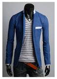Single Button Leisure Blazers Men Suit
