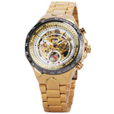 Men Mechanical Watch Winner Golden Top Brand