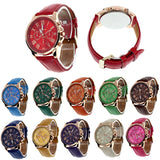 Leather Quartz Wrist watches for  Female