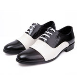 Autumn Fashion Men Shoes Patent Leather