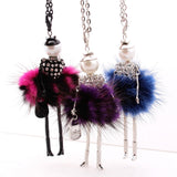 Doll Necklaces Pendants Chain Jewelry